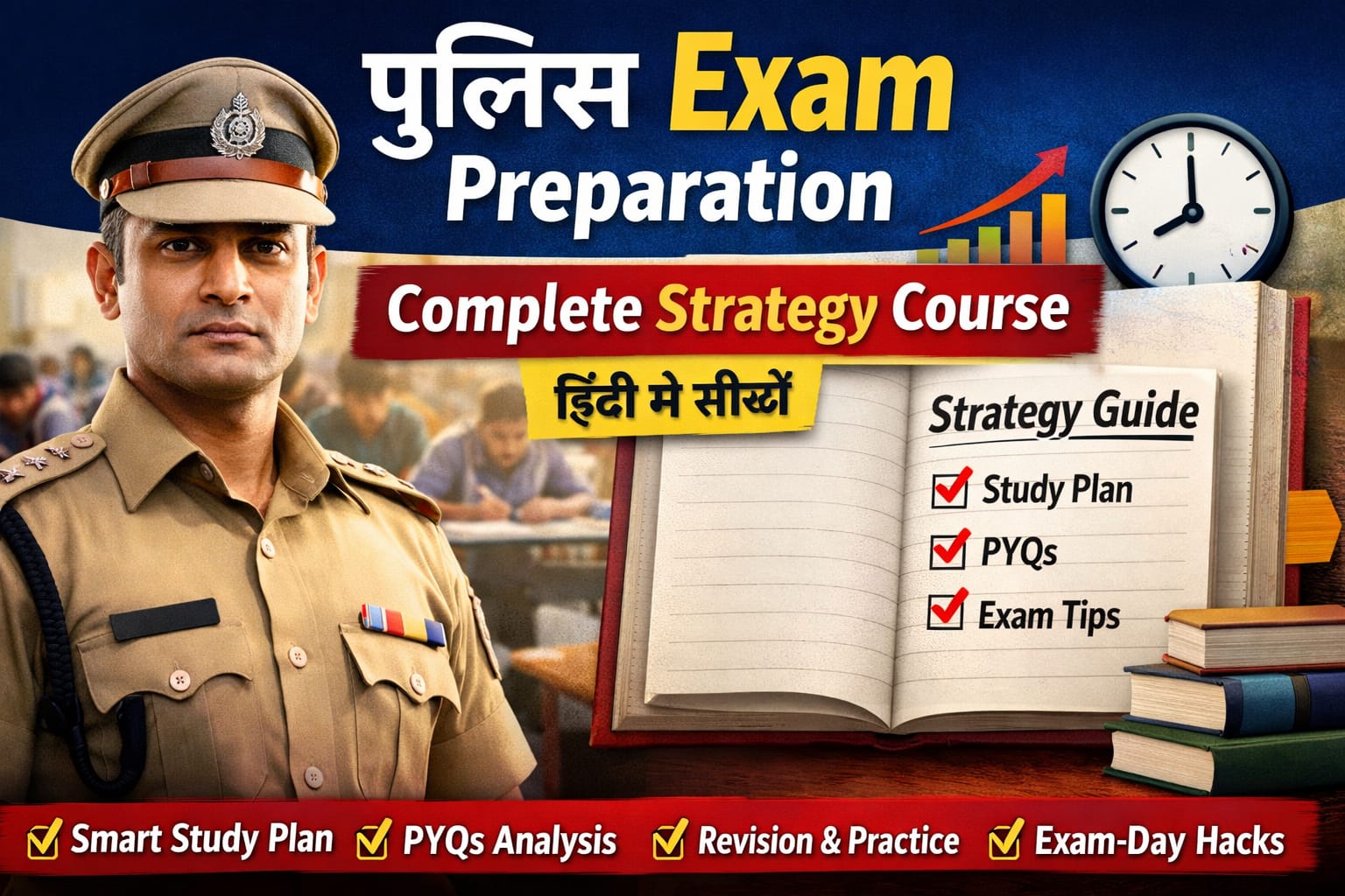 Police Exam Preparation Strategy Course – Beginner to Selection